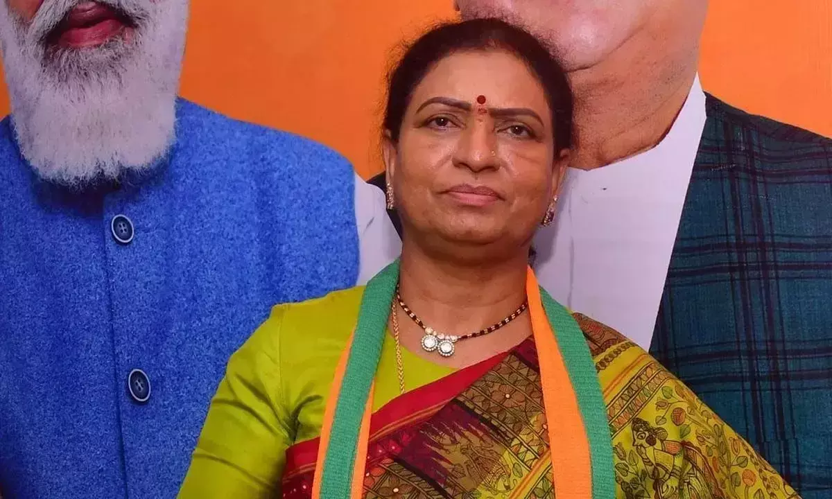 Telangana: सांसद डीके अरुणा आज भाजपा कार्यालय पहुंचेंगी Telangana: सांसद डीके अरुणा आज भाजपा कार्यालय पहुंचेंगी
