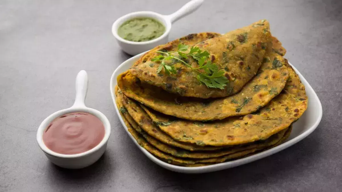 Palak Paratha,टेस्ट और हेल्द दोनों मिलेंगे एक साथ Palak Paratha,टेस्ट और हेल्द दोनों मिलेंगे एक साथ
