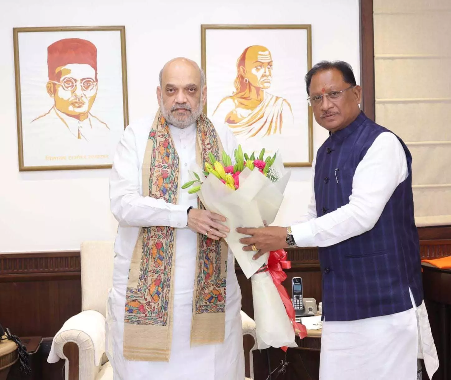 छत्तीसगढ़ के मुख्यमंत्री विष्णुदेव साय ने केंद्रीय गृहमंत्री से की मुलाकात छत्तीसगढ़ के मुख्यमंत्री विष्णुदेव साय ने केंद्रीय गृहमंत्री से की मुलाकात