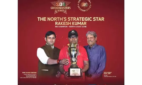 राकेश कुमार बने नॉर्थ-ईस्ट ज़ोन के रम्मी ग्रैंडमास्टर