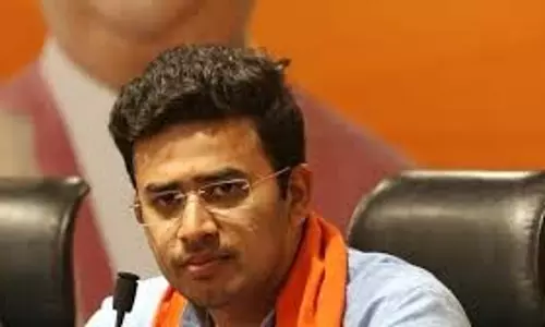 भगदड़ के लिए सीएम और उपमुख्यमंत्री जिम्मेदार: तेजस्वी सूर्या