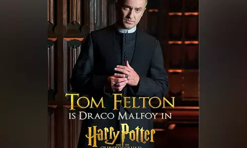 Tom Felton हैरी पॉटर एंड द कर्सड चाइल्ड में ब्रॉडवे पर डेब्यू करेंगे Tom Felton हैरी पॉटर एंड द कर्सड चाइल्ड में ब्रॉडवे पर डेब्यू करेंगे