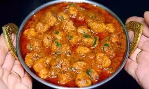 Soyabean Aloo Sabzi Recipe: नॉनवेज खाने वाले भी भूल जाएंगे ये लाजवाब सोयाबीन आलू सब्जी Soyabean Aloo Sabzi Recipe: नॉनवेज खाने वाले भी भूल जाएंगे ये लाजवाब सोयाबीन आलू सब्जी