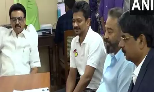 MNM प्रमुख ने सीएम स्टालिन की मौजूदगी में टीएन सचिवालय में राज्यसभा के लिए अपना नामांकन दाखिल किया
