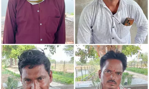 तालाब गार्डन में जुआ चल रहा था, पुलिस ने 4 जुआरियों को दबोचा