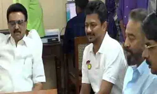 Kamal Haasan ने सीएम स्टालिन की मौजूदगी में राज्यसभा के लिए भरा नामांकन
