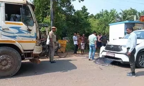 ओडिशा मंत्री की कार को ट्रक ने मारी टक्कर, कोई हताहत नहीं