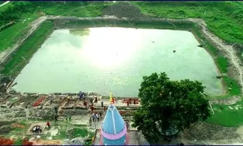 Bareilly: स्मार्ट सिटी का अमृत सरोवर में पानी की किल्लत Bareilly: स्मार्ट सिटी का अमृत सरोवर में पानी की किल्लत