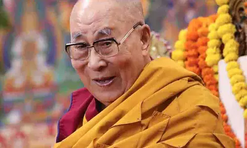 Dalai Lama ने दक्षिण कोरियाई राष्ट्रपति का स्वागत किया