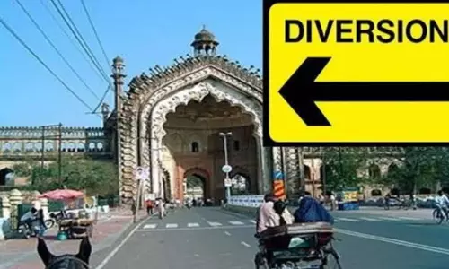 Lucknow: राजधानी में ईद नमाज के लिए बदला ट्रैफिक, कई रूट रहेंगे डायवर्ट