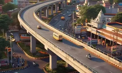 तारनाका जंक्शन फ्लाईओवर बंद होने के कारण सड़क मार्ग में परिवर्तन लागू किया गया
