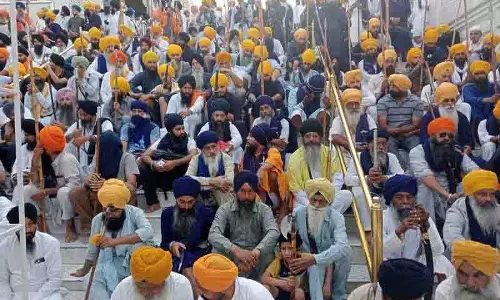 1999 के बाद पहली बार जत्थेदार ने Akal Takht पर सिख समुदाय को संबोधित नहीं किया