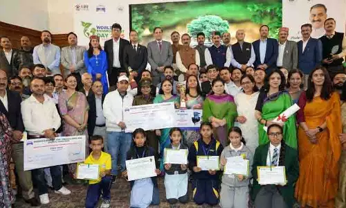 विश्व पर्यावरण दिवस, CM Sukhu ने हरित पथप्रदर्शकों को किया सम्मानित