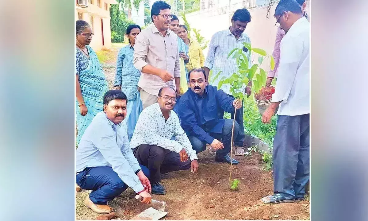 Andhra: बापू संग्रहालय में गूंजा हरित संदेश