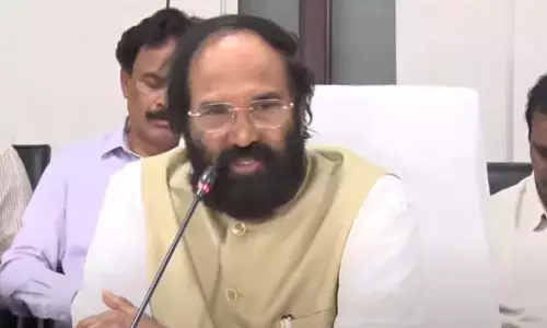 हम तेलंगाना के जल अधिकारों के लिए बिना किसी समझौते के लड़ेंगे: Minister Uttam हम तेलंगाना के जल अधिकारों के लिए बिना किसी समझौते के लड़ेंगे: Minister Uttam
