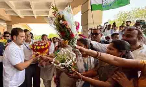 Rahul Gandhi के बिहार दौरे के बीच, जीतन राम मांझी ने अपहरण के तंज के साथ उनका स्वागत किया Rahul Gandhi के बिहार दौरे के बीच, जीतन राम मांझी ने अपहरण के तंज के साथ उनका स्वागत किया