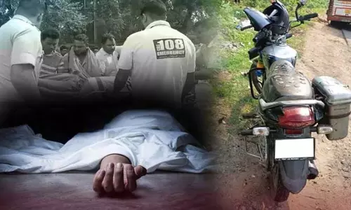 Jharsuguda में बस ने बाइक को टक्कर मारी, दो की मौत