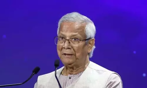 बांग्लादेश के मोहम्मद यूनुस ने अप्रैल 2026 में चुनाव कराने की घोषणा की बांग्लादेश के मोहम्मद यूनुस ने अप्रैल 2026 में चुनाव कराने की घोषणा की