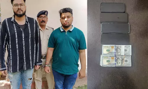 रायपुर में विदेशी डॉलर की अदला-बदली, 2 आरोपी गिरफ्तार