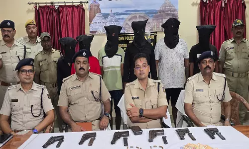 Puri Police ने हथियार तस्करी गिरोह का किया भंडाफोड़, छह लोग गिरफ्तार