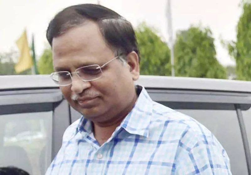 दिल्ली सत्येंद्र जैन कक्षा निर्माण मामले में एसीबी के सामने पेश दिल्ली सत्येंद्र जैन कक्षा निर्माण मामले में एसीबी के सामने पेश