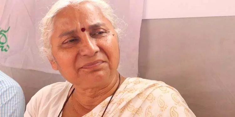 मेधा पाटकर ने रुशिकुल्या नदी संरक्षण की अपील की मेधा पाटकर ने रुशिकुल्या नदी संरक्षण की अपील की