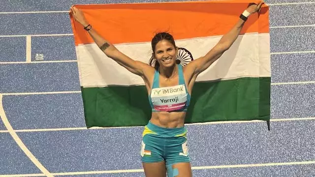 Taiwan Open : चमकीं ज्योति याराजी, भारत को दिलाए 4 स्वर्ण पदक Taiwan Open : चमकीं ज्योति याराजी, भारत को दिलाए 4 स्वर्ण पदक