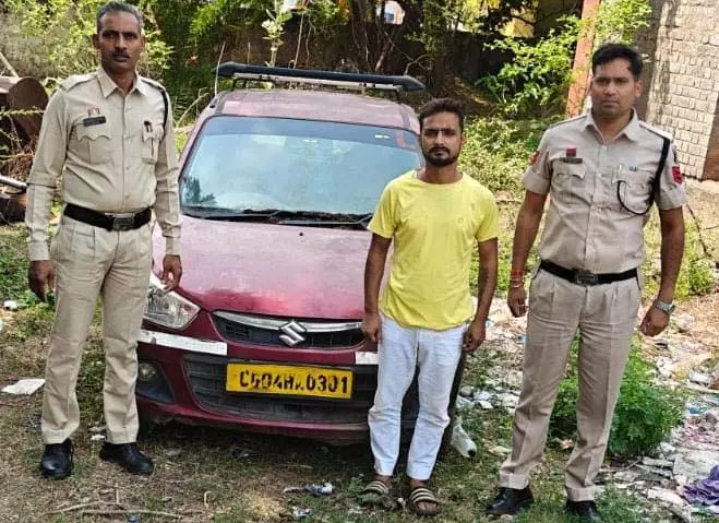 रायपुर में किराए पर दी गई कार को कब्जे में रखकर की ठगी, बदमाश विजय सोनी गिरफ्तार रायपुर में किराए पर दी गई कार को कब्जे में रखकर की ठगी, बदमाश विजय सोनी गिरफ्तार
