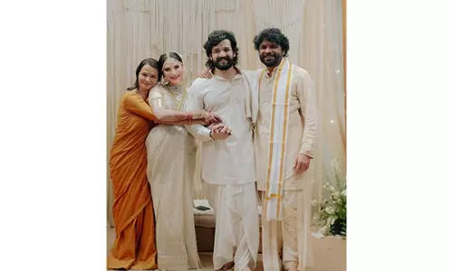 Nagarjuna ने अपने बेटे की शादी की मनमोहक तस्वीरें शेयर कीं