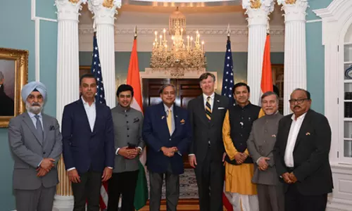 अमेरिकी अधिकारियों से मिला भारतीय प्रतिनिधिमंडल, पहलगाम आतंकी हमले और ऑपरेशन सिंदूर पर की चर्चा अमेरिकी अधिकारियों से मिला भारतीय प्रतिनिधिमंडल, पहलगाम आतंकी हमले और ऑपरेशन सिंदूर पर की चर्चा
