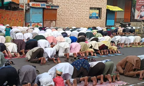 बुरहानपुर और मुरादाबाद में ईद-उल-अजहा की नमाज शांतिपूर्ण संपन्न, भाईचारे का संदेश बुरहानपुर और मुरादाबाद में ईद-उल-अजहा की नमाज शांतिपूर्ण संपन्न, भाईचारे का संदेश