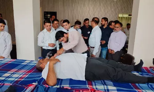 Haryana :  जगाधरी में जिला बार एसोसिएशन के सदस्यों ने किया रक्तदान