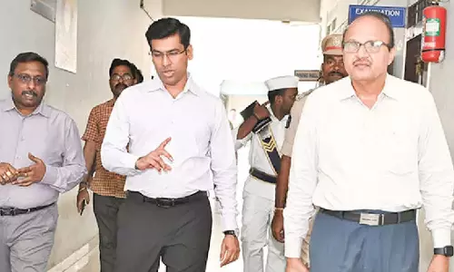 Tirupati में DSC ऑनलाइन परीक्षाएं सुचारू रूप से शुरू