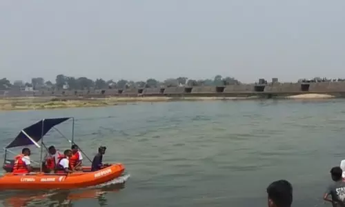 एनीकट में डूबने से युवक की मौत, लाश की खोजबीन जारी