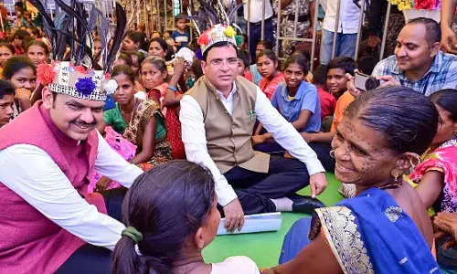 Maharashtra : मुख्यमंत्री ने गढ़चिरौली के अबूझमाड़ की तलहटी का दौरा किया