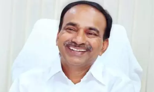 बीजेपी सांसद ईटेला राजेंदर कालेश्वरम आयोग के सामने हुए पेश बीजेपी सांसद ईटेला राजेंदर कालेश्वरम आयोग के सामने हुए पेश