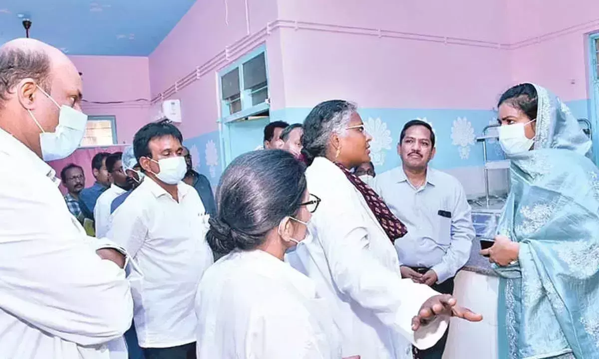 Andhra: नवजात शिशुओं के लिए उन्नत चिकित्सा सेवाएं Andhra: नवजात शिशुओं के लिए उन्नत चिकित्सा सेवाएं