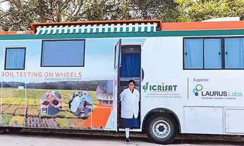Telangana : राज्य की पहली मोबाइल मृदा परीक्षण प्रयोगशाला