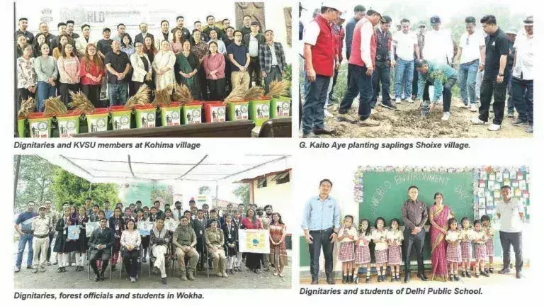Nagaland में विश्व पर्यावरण दिवस के आयोजन पर अधिक रिपोर्ट