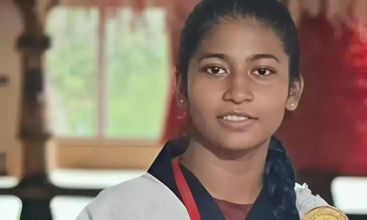 Andhra: शहर के छात्र ने ताइक्वांडो चैंपियनशिप में जीता स्वर्ण
