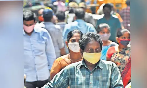 Andhra Pradesh  में कोविड-19 के मामलों में उछाल