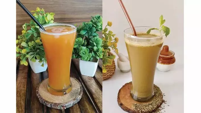 Drinks for Stomach Heat: पेट की गर्मी से तुरंत छुटकारा पाने के लिए पौष्टिक पेय Drinks for Stomach Heat: पेट की गर्मी से तुरंत छुटकारा पाने के लिए पौष्टिक पेय