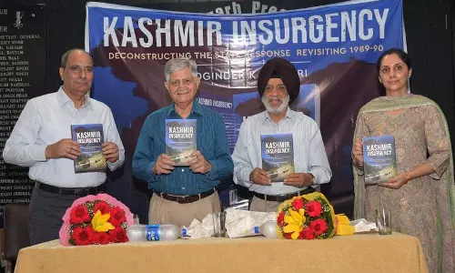 Kashmir उग्रवाद पर पुस्तक का विमोचन