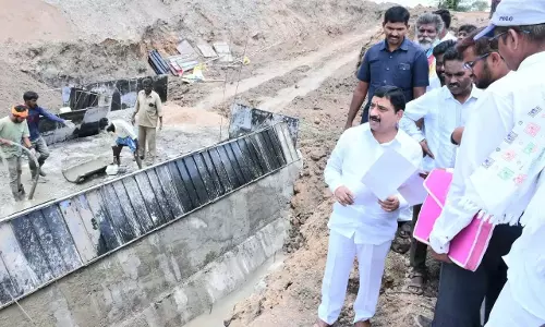 विधायक कलावा श्रीनिवासुलु ने कहा- HLMC की मरम्मत का 30% काम पूरा हो गया विधायक कलावा श्रीनिवासुलु ने कहा- HLMC की मरम्मत का 30% काम पूरा हो गया