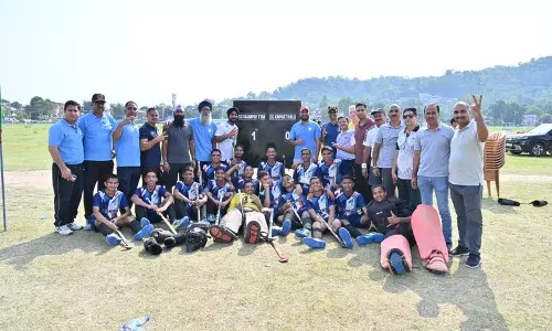 अखिल भारतीय सैनिक स्कूल हॉकी टूर्नामेंट, Sujanpur टीरा के लड़कों के लिए दोहरी खुशी