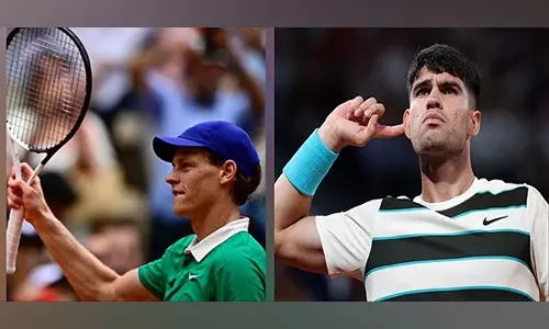 Roland Garros 2025: जेननिक सिनर की नजरें चौथे ग्रैंड स्लैम खिताब पर, फ्रेंच ओपन के फाइनल में कार्लोस अल्काराज़ से भिड़ेंगे