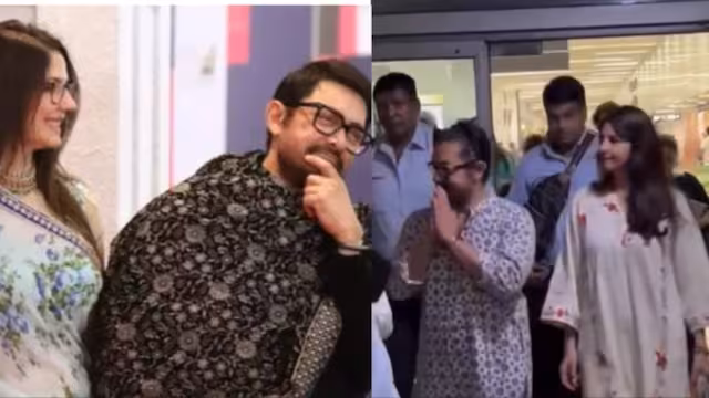 फिल्म रिलीज से पहले Aamir Khan और गौरी स्प्रैट दिल्ली में नजर आए फिल्म रिलीज से पहले Aamir Khan और गौरी स्प्रैट दिल्ली में नजर आए