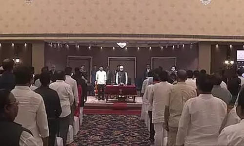 तीन कांग्रेस विधायक 8 जून को तेलंगाना मंत्रिमंडल में शामिल होंगे