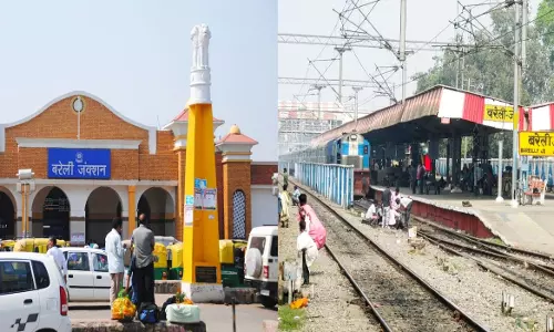 Bareilly: रेलवे स्टेशनों पर रेल नीर की जगह बिक रहे नकली पानी के पैकेट Bareilly: रेलवे स्टेशनों पर रेल नीर की जगह बिक रहे नकली पानी के पैकेट