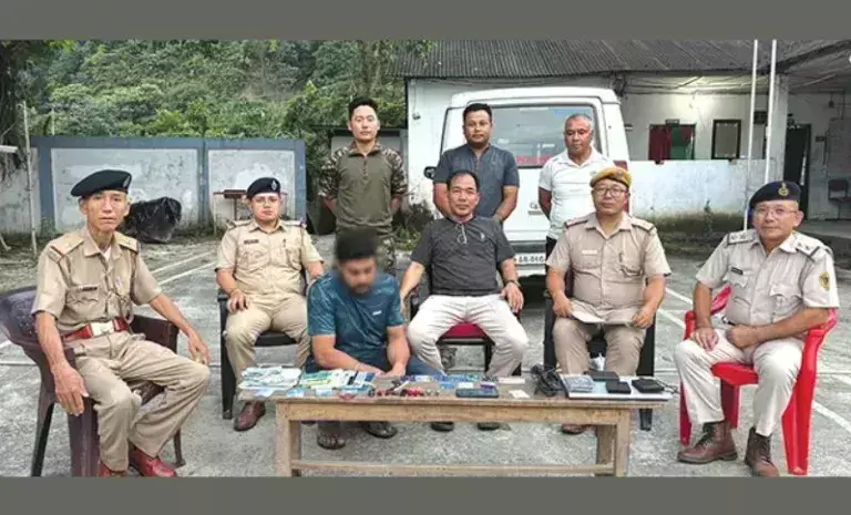 Arunachal पुलिस ने तेजपुर में फर्जी आईएलपी रैकेट के संदिग्ध को गिरफ्तार किया